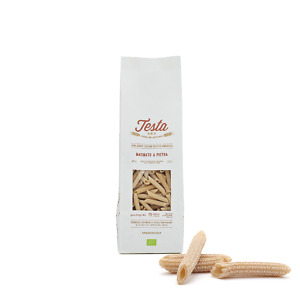 pennette rigate integrali bio grano saragolla macinato a pietra pastatesta comp